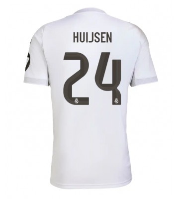 Real Madrid Dean Huijsen #24 Hjemmebanetrøje 2025-26 Kortærmet
